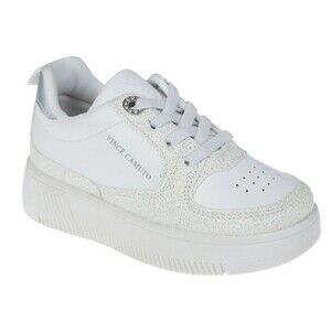 Vince Camuto Toddler Girls' Court Sneakers Tennis Shoes, Sz 12